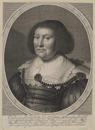 Bildnis der Catharina de Culenborch de Pallant