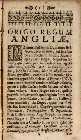 Series Regum Angliae, Laureatis Honoribus Perillustrium Dominorum, Dominorum S. R. I. Equitum, Dum In Alma, ac Celeberrima Universitate Graecensi Suprema AA. LL. & Philosophiae Laurea ornarentur