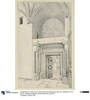 Portal zum Sommerremter der Marienburg