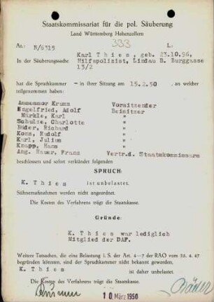 Thies, Karl