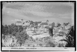 Sächsische Schweiz. Burg Hohnstein