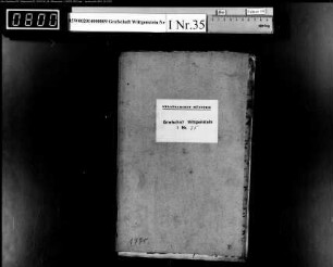 Testament der Maria Elisabeth Born von Berghausen