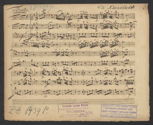 Trios; fl (2), b; G-Dur; DelK p.301