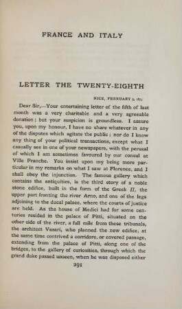 Letter the twenty-eighth