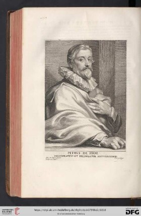 Pierre de Jode dit le vieux, graveur