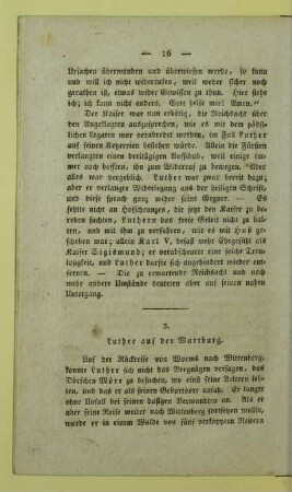 3. Luther auf der Wartburg