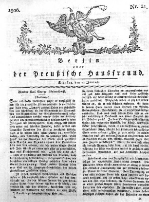 Nr. 21., 10. Junius 1806