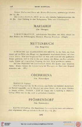 ⟦Mettenbuch⟧