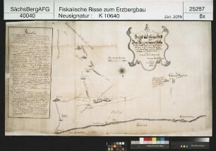 Kippenhain Stolln und anliegende Gebäude am Schreckenberg bei Frohnau