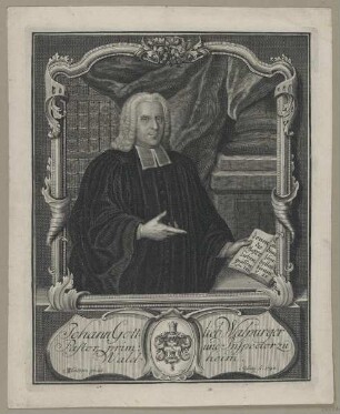 Bildnis des Johann Gottlieb Walpurger