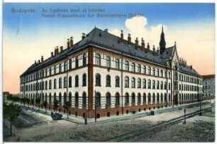 Budapest. Neues Krankenhaus der Barmherzigen Brüder (1903) : Budapest. Neues Krankenhaus der Barmherzigen Brüder (1899-1903; István? Kiss?)