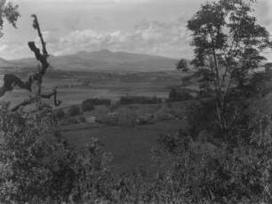 Landschaftsblick : Blick über eine Landschaft.