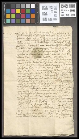 Brauerschwend: Kaufbrief über den Hof zu Brauerschwend