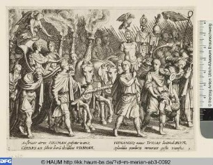 Triumphzug Karls V. und Ferdinands nach dem Abzug der Türken vor Wien