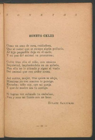 Soneto CXLIII