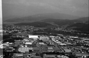 Freiburg: Industriegebiet, von Süden