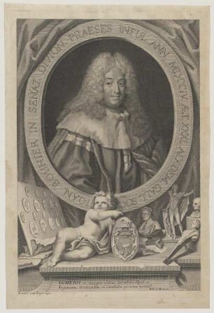 Bildnis des Ioan. Bouhier