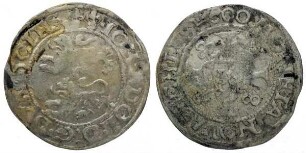 1/16 Taler (Doppelschilling), Herzoglich-Schleswig-Holstein- Gottorpische Linie, Johann Adolf (1590 - 1616)