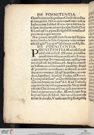 De poenitentia