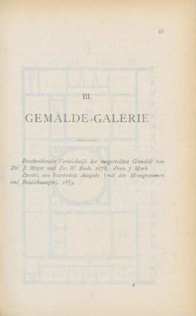 III. Gemälde-Galerie