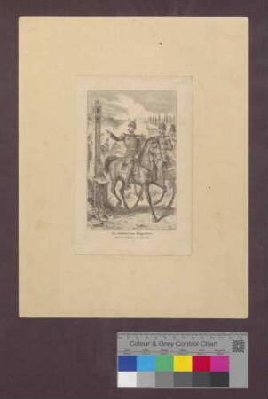"Am Bildstöckel von Muggensturm. Gefecht bei Bischweier. 29. Juni 1849."