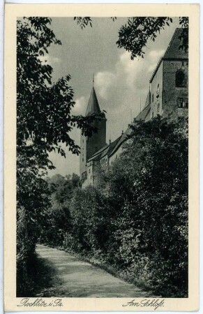 Rochlitz. Am Schloss