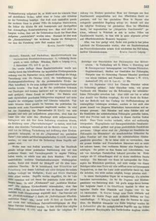 542-543 [Rezension] Beiträge zur Geschichte der Philosophie des Mittelalters ; Supplementband