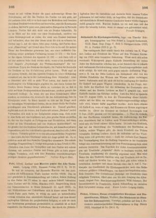 104 [Rezension] Zeitschrift für Kirchengeschichte ; XLII. Band ; Neue Folge V. Heft 2