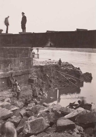 Pirna nach dem verheerenden Hochwasser vom 24. Juli 1957 : Pirna, Unwetterkatastrophe