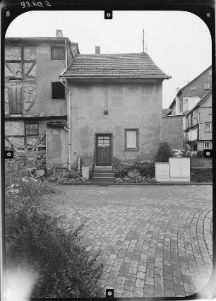 Schmalkalden, Pfaffengasse 2. Wohnhaus. Straßenfront