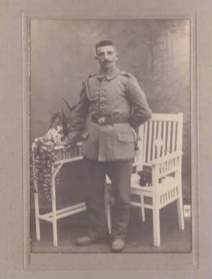 Soldat der Infanterie