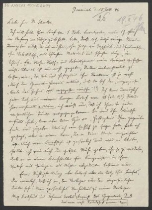 Brief an Ludwig Strecker (senior) an B. Schott's Söhne : 18.02.1946