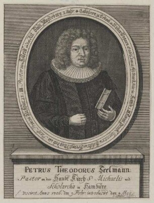 Bildnis des Petrus Theodorus Teelmann