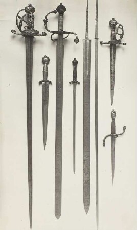 Rapiere und Dolche mit Solinger Klingen