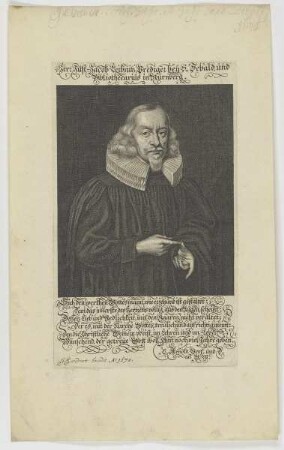 Bildnis des Just-Jacob Leibniz