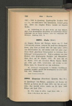 3983. Suprian [Superthan] (Heinrich, Med. Dr.)