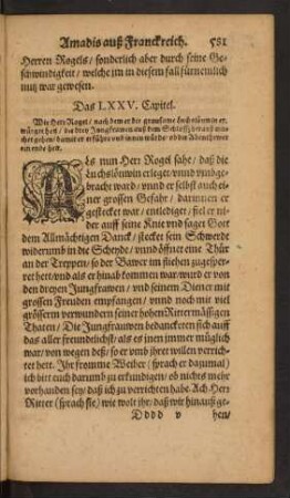 Das LXXV. Capitel.