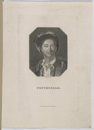 Bildnis des Fontenelle