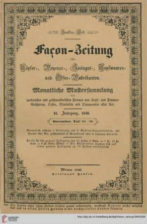 Zwölftes Heft (December 1846)