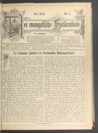 Juli 1886. Nr. 7