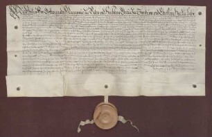 Zusatz zu den Schuldurkunden von Markgraf Philipp II. von Baden-Baden, dass das Kapital von 2.700 fl. binnen sechs Jahren zurückgezahlt werden soll