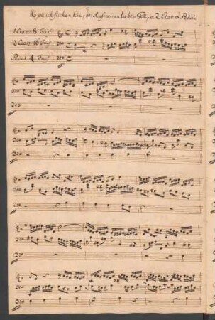 Wo soll ich fliehen hin; org; e-Moll; BWV 646