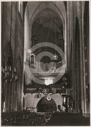 Orgelempore der Elisabethkirche Breslau