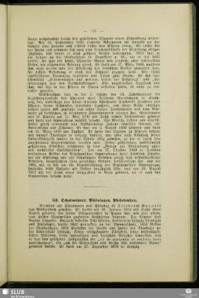 53. Schulmänner, Philologen, Philosophen