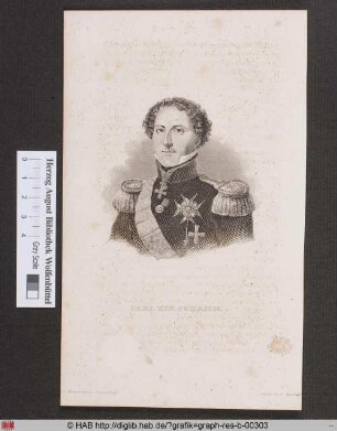 Porträt Des Königs Karl Johann XIV.