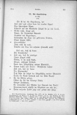 28. Die Begeisterung.