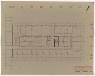 Physikalische Institute der Universität Köln: 2. Physik Grundriss UG, 1:100