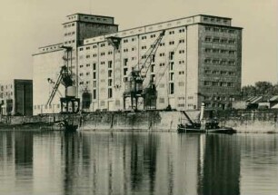 Lagerhaus und Silogebäude C.G. Maier, 1950-1951