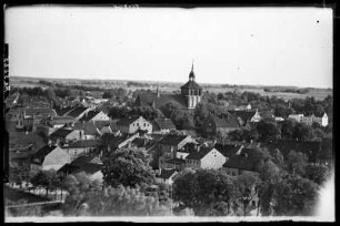 Bartenstein (Bartoszyce/Polen). Blick auf die Stadt