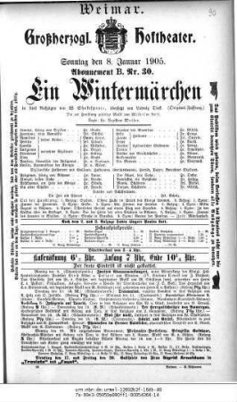 Ein Wintermärchen
